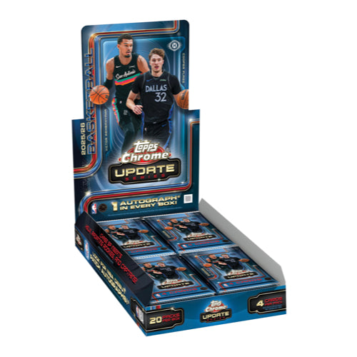 2025-26 Topps Chrome Update Basketball Hobby Box