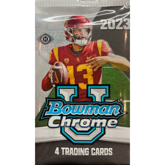 2023 Bowman Chrome University Football Hobby Pack