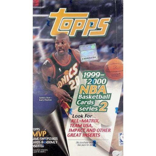 1999-00 Topps Basketball Series 2 Hobby Box