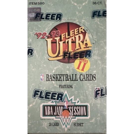 1992/93 Fleer Ultra Series 2 Basketball Hobby Box