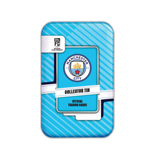 PRE ORDER 2026-27 Topps Soccer Manchester City FC Club Collector Tin