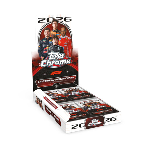 PRE ORDER 2026 Topps Chrome Formula 1 Hobby Box