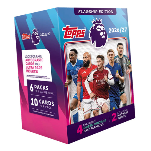 PRE ORDER 2026-27 Topps English Premier League Soccer Blaster Box