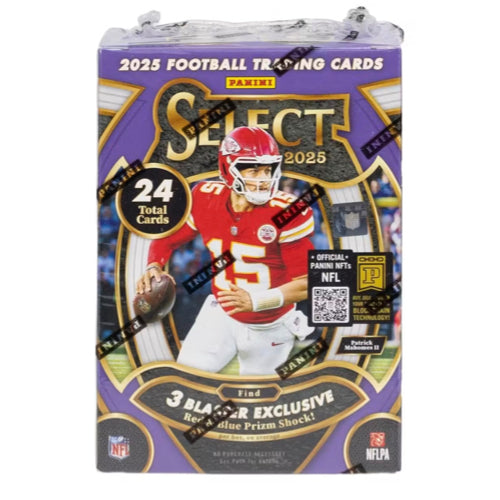 2025 Panini Select Football Blaster Box (Red & Blue)