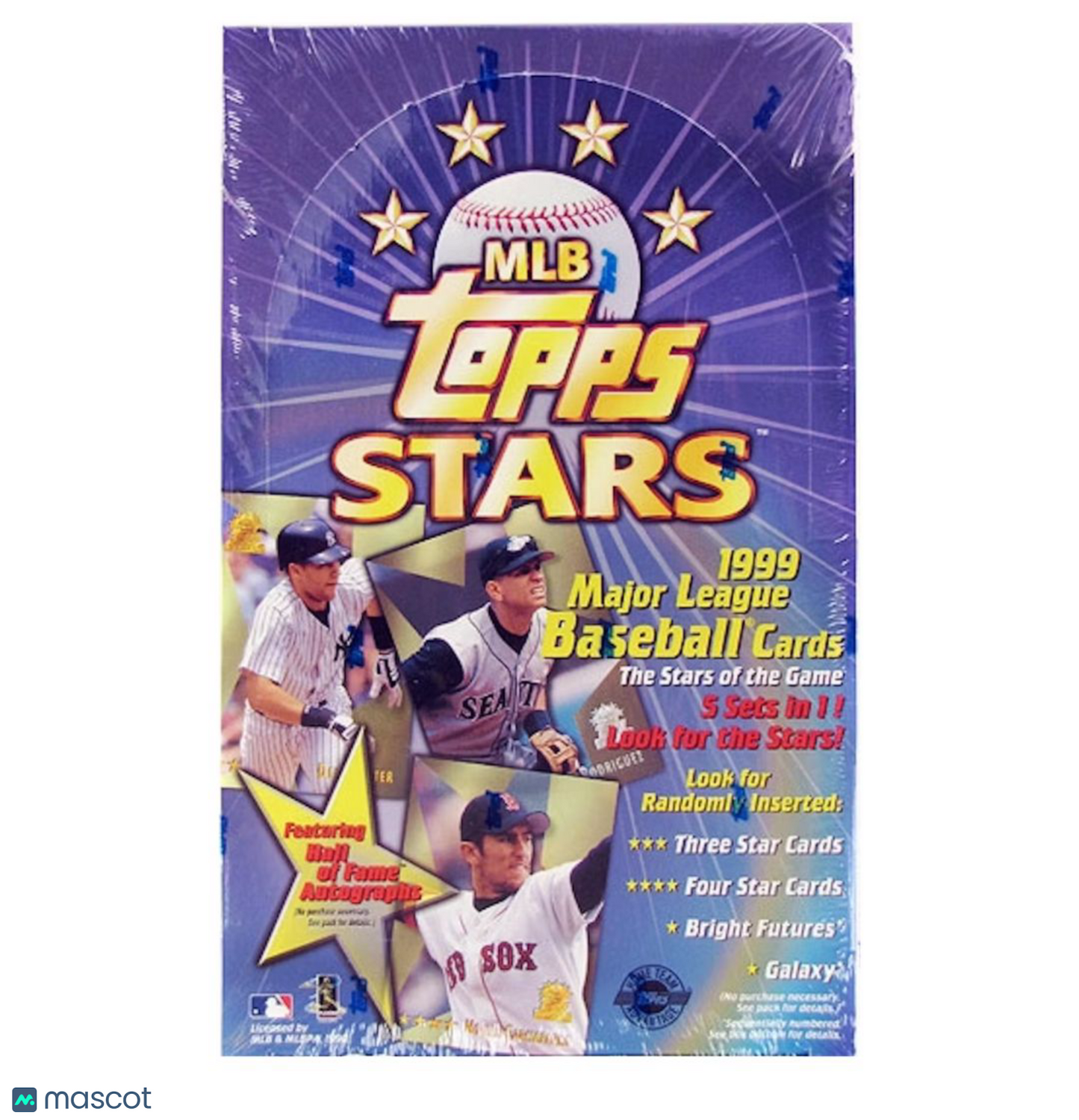 1999 Topps Stars Baseball Hobby Box