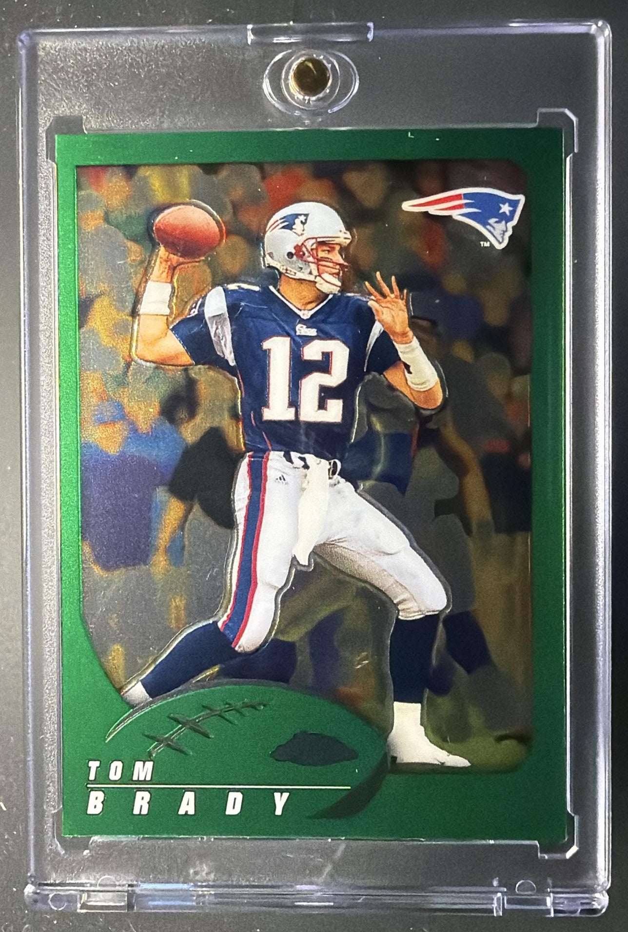 2002 Topps Chrome Tom Brady #100