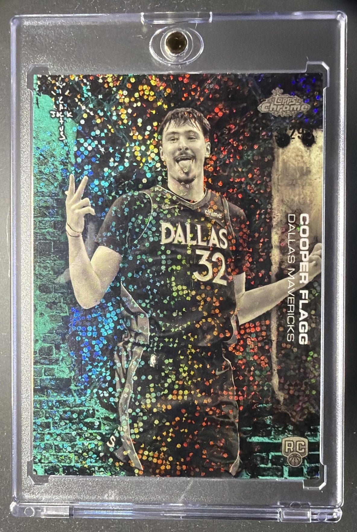 2025-26 Topps Chrome x Cactus Jack Cooper Flagg #61 Refractor RC /299