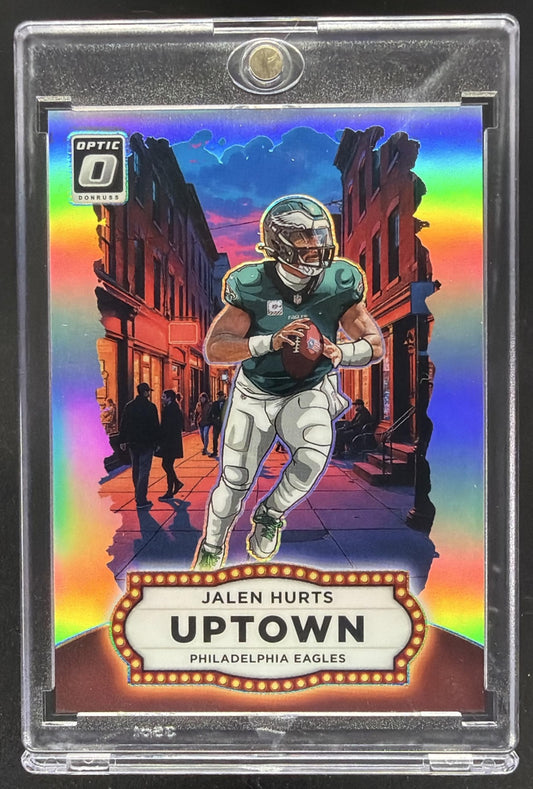 2025 Panini Donruss Optic Jalen Hurts #9 Uptown