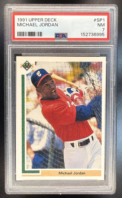 1991 Upper Deck Michael Jordan #SP1 PSA 7