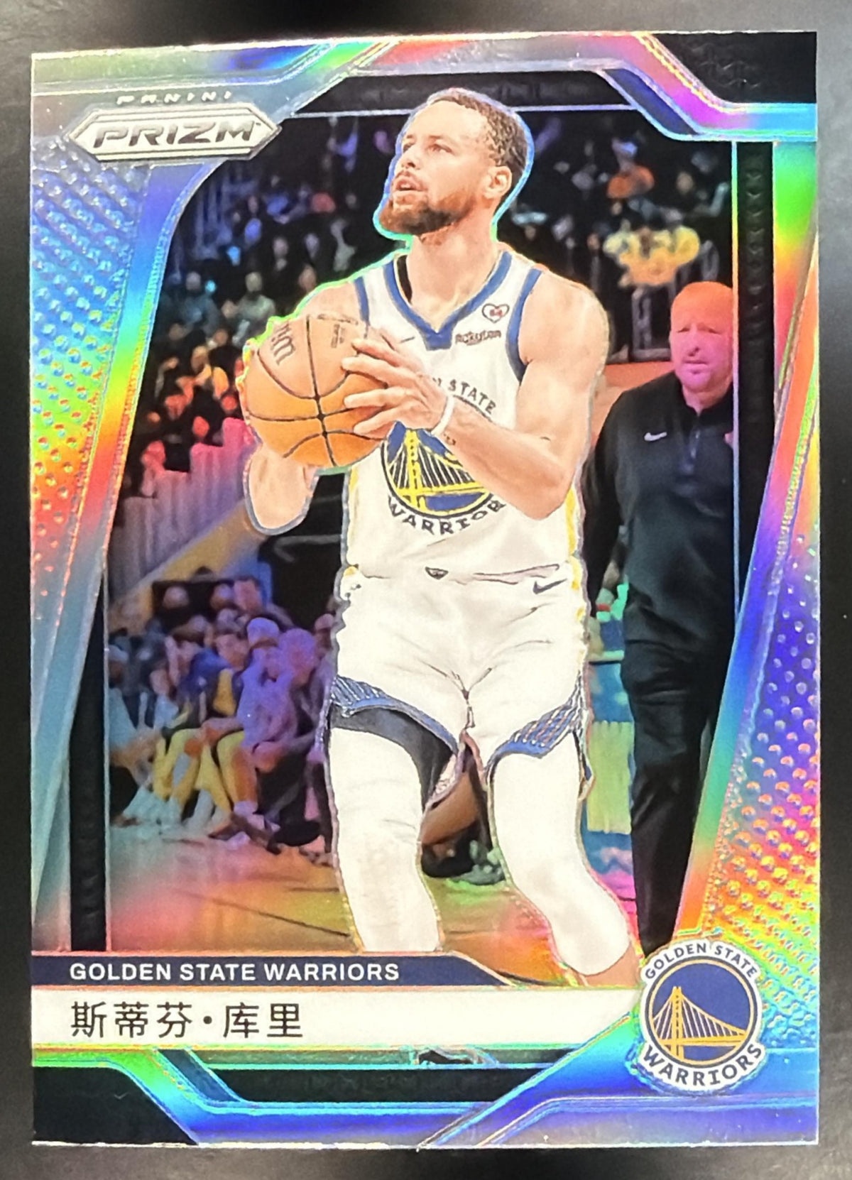 2024-25 Panini Prizm Stephen Curry #134 Chinese Silver