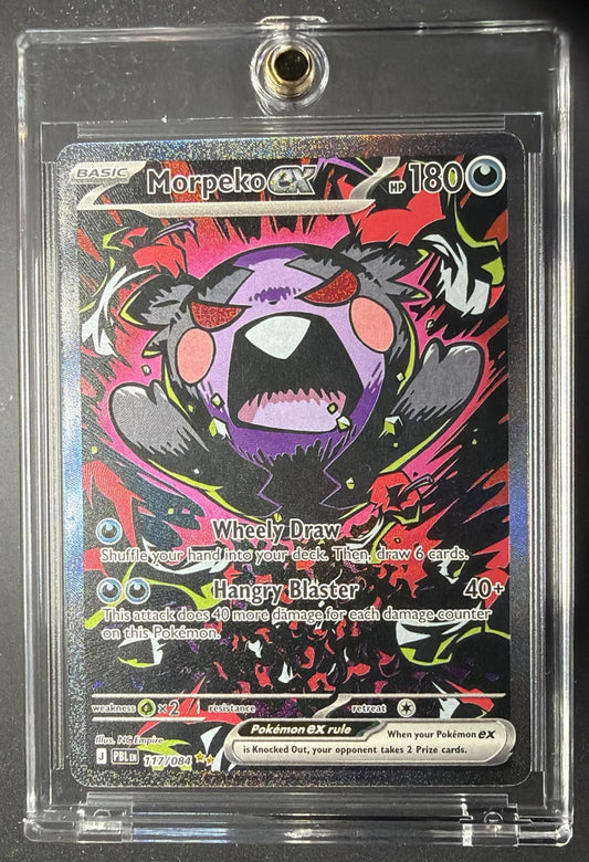 2026 Pokemon Pitch Black Morpeko ex #117/084 Special Illustration Rare