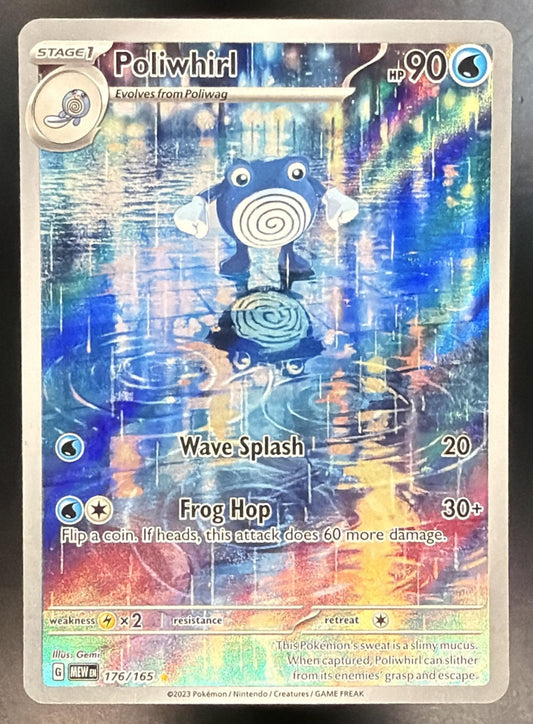 2023 Pokemon 151 Poliwhirl 176/165 NM