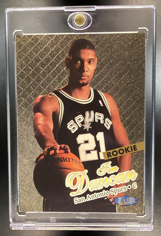 1997-98 Fleer Ultra Tim Duncan #131G Gold Medallion RC