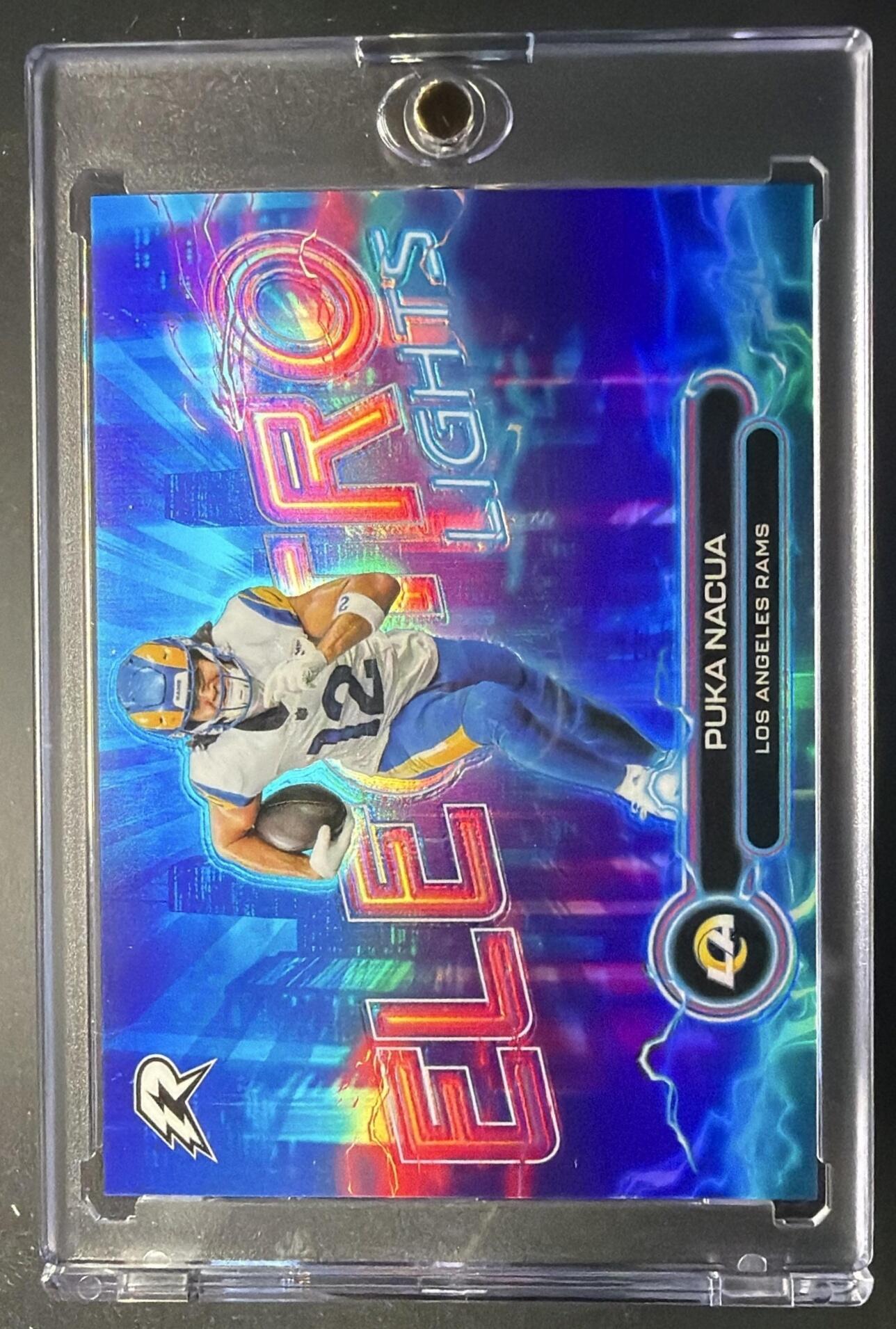 2025 Topps Resurgence Puka Nacua #EL-19 Electro Lights