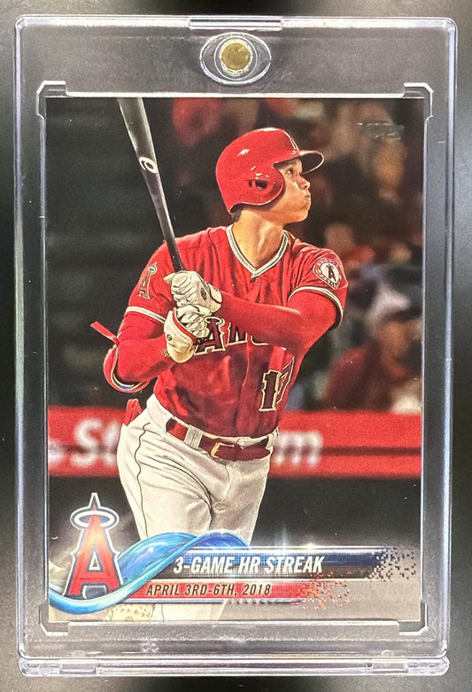 2018 Topps Update 3-Game HR Streak #US189 April 3-6