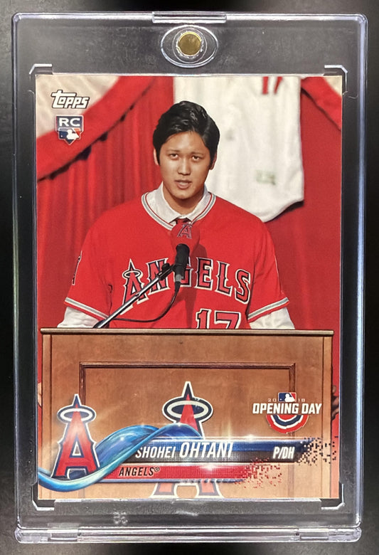 2018 Topps Opening Day Shohei Ohtani #200 RC Angels