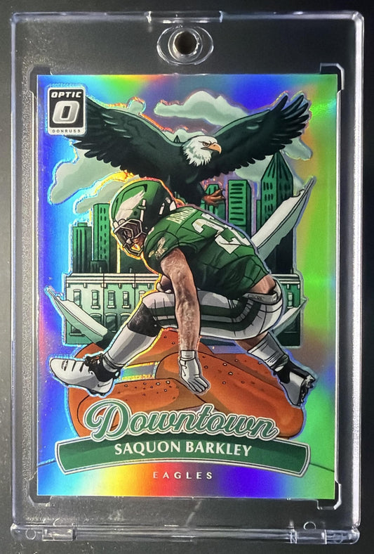 2025 Panini Donruss Optic Saquon Barkley #7 Downtown