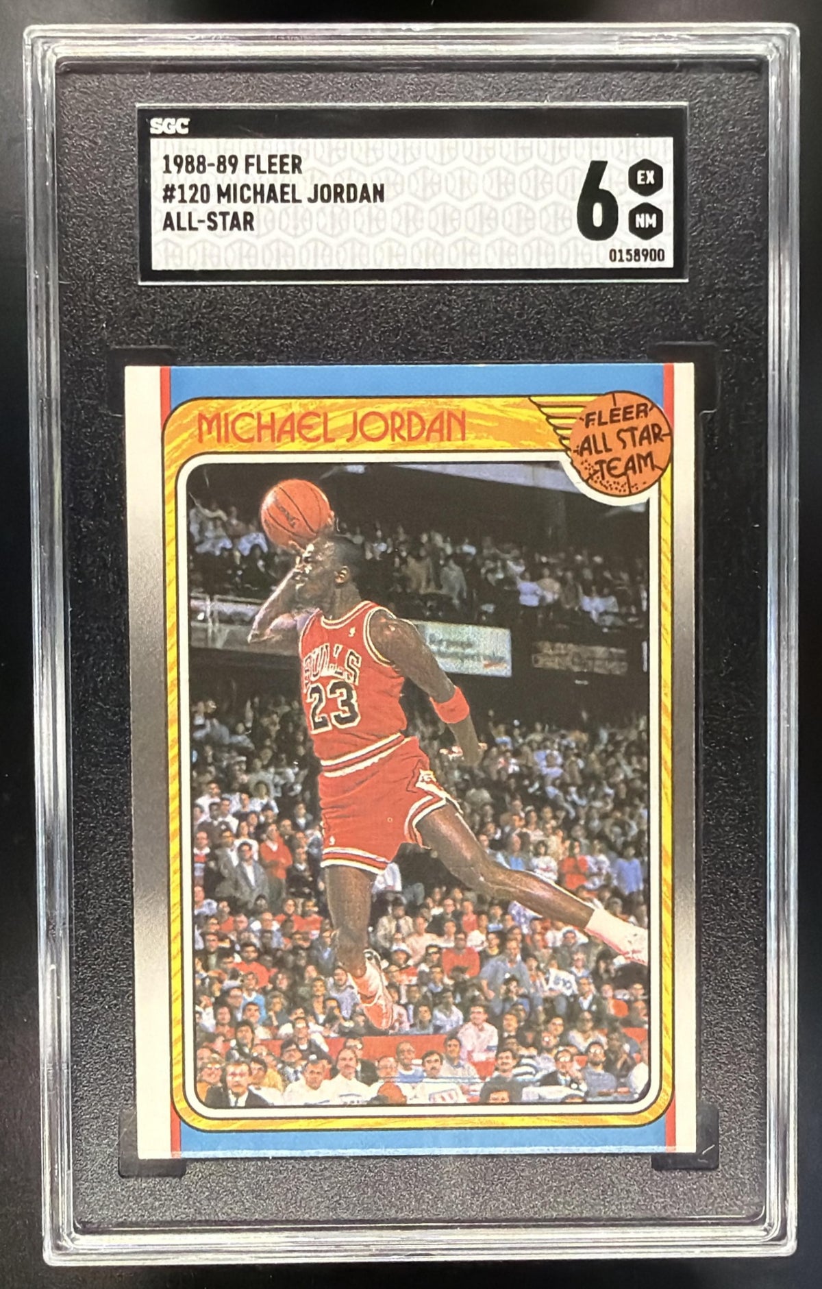1988-89 Fleer Michael Jordan #120 SGC 6