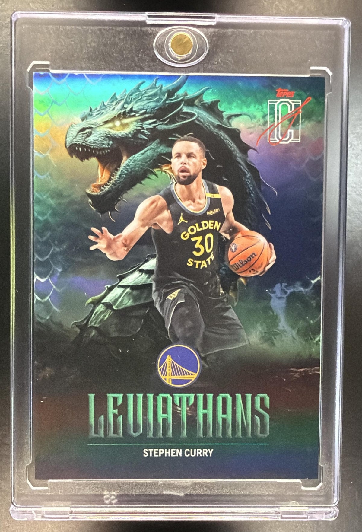 2025-26 Topps Signature Class Stephen Curry #LEV-3 Leviathans SSP
