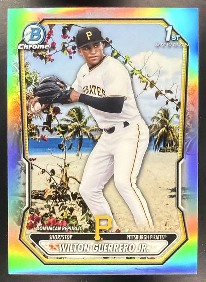 2026 Bowman Chrome Baseball Wilton Guerrero Jr. #BCP-178 1st International Refractor