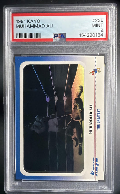 1991 Kayo Muhammad Ali #235 PSA 9