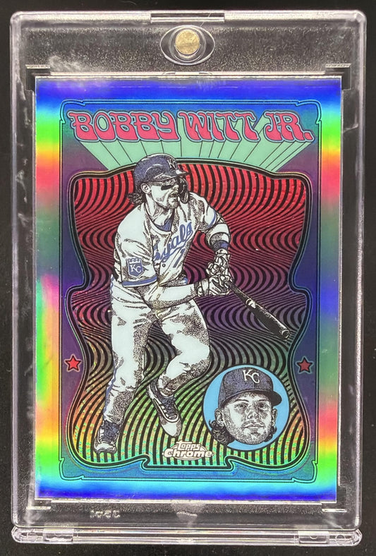 2025 Topps Chrome Bobby Witt Jr. #UV-3 Ultraviolet All-Stars