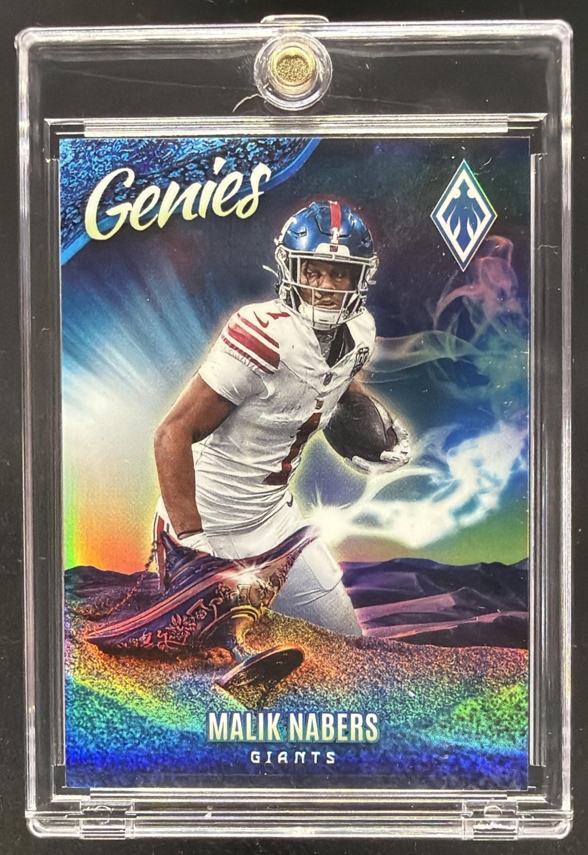 2025 Panini Phoenix Malik Nabers #6 Genies
