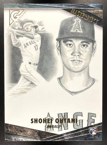 2018 Topps Gallery Shohei Ohtani #M-30 Masterpiece RC