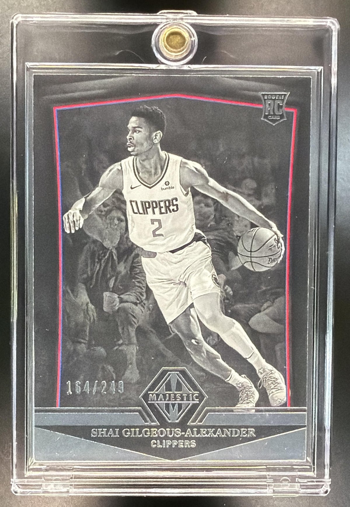 2018-19 Panini Chronicles Shai Gilgeous-Alexander #350 RC Majestic /249 Clippers