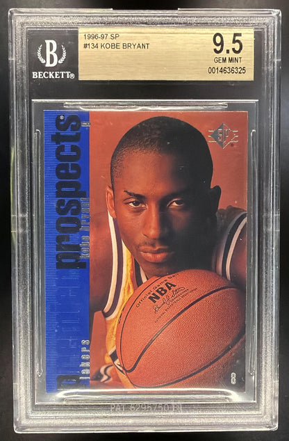 1996-97 SP Kobe Bryant #134 RC BGS 9.5