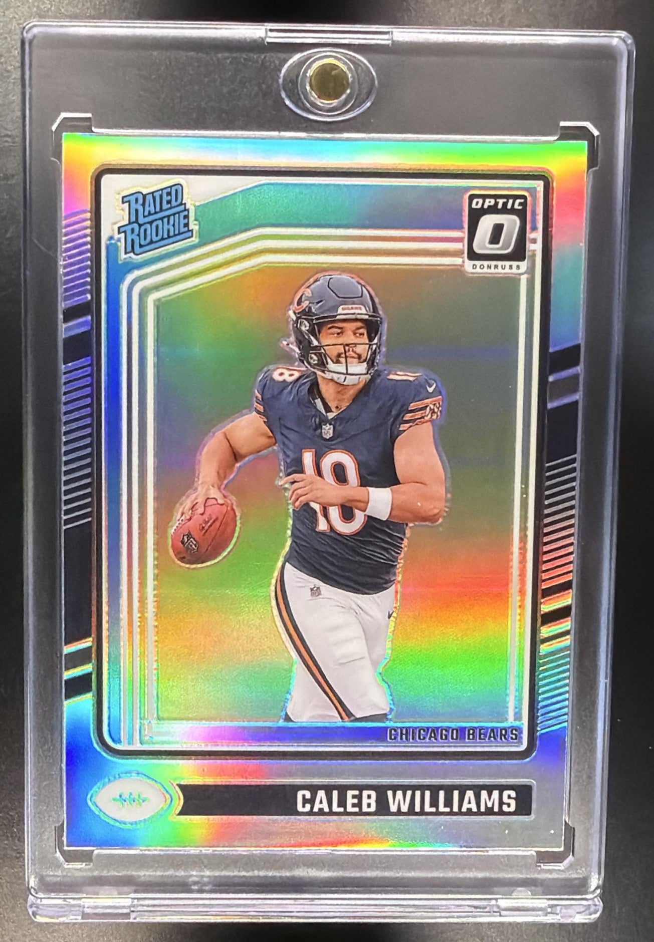 2024 Panini Donruss Optic Caleb Williams #201 Holo Rookie