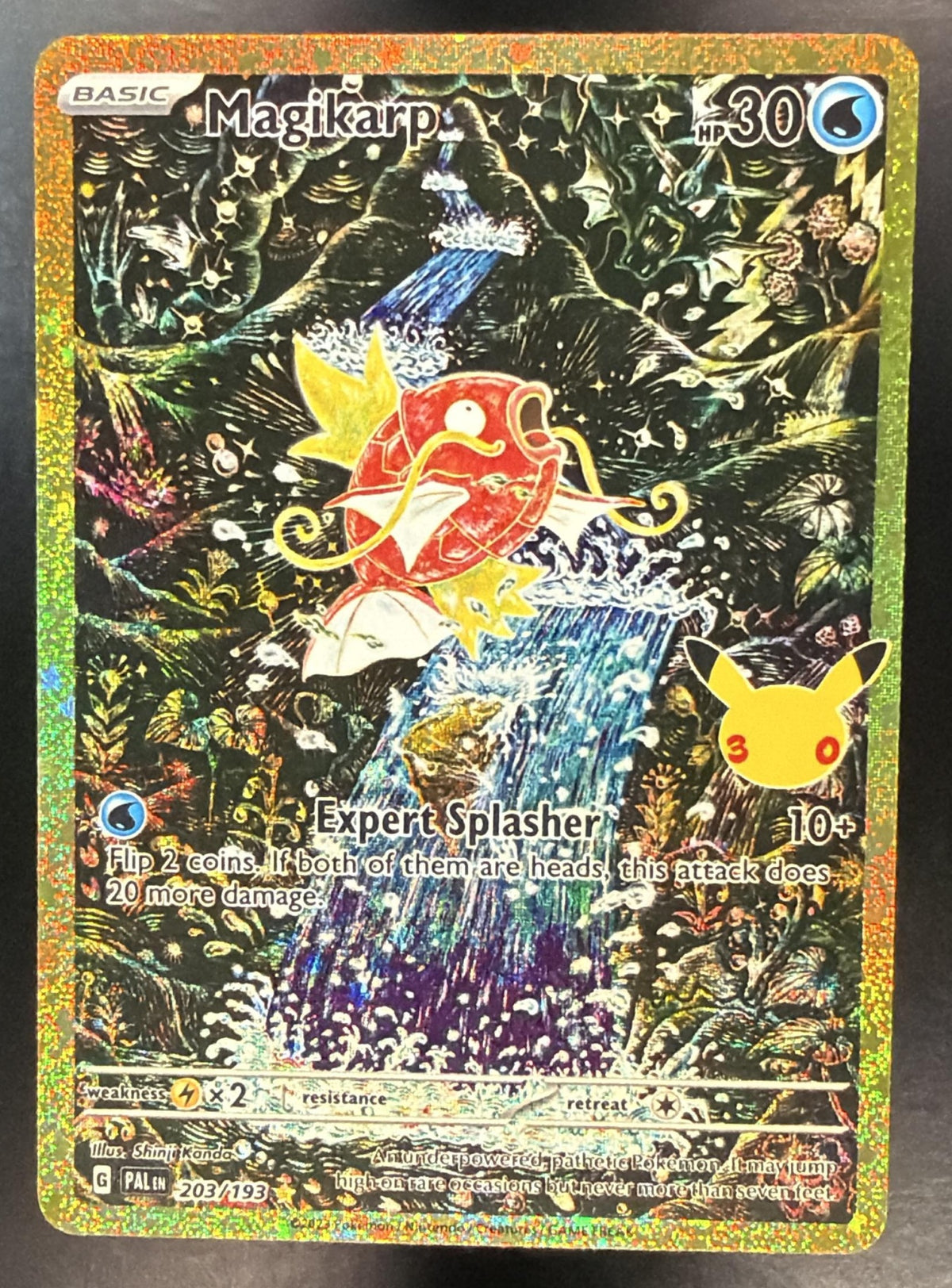 2026 Pokemon 30th Celebration Magikarp 203/193 NM