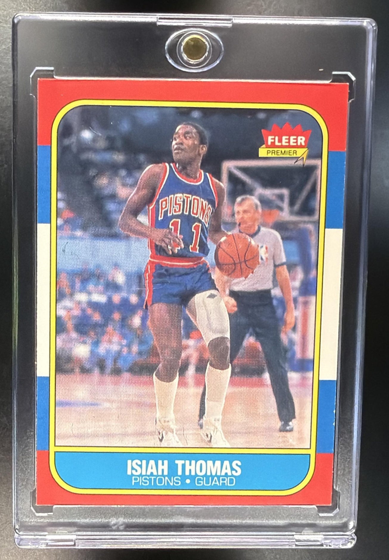 1986-87 Fleer Isiah Thomas #109 RC