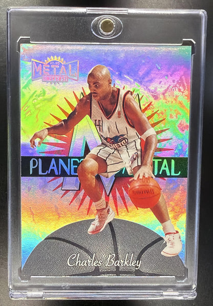 1997-98 Skybox Metal Universe Charles Barkley #14 PM Planet