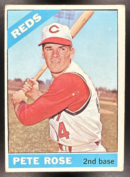 1966 Topps Pete Rose #30 Crease