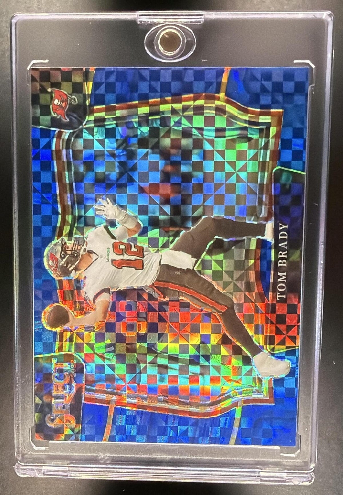 2022 Panini Select Tom Brady #464 Blue Prizm 25/49 Field Level
