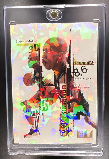 1998-99 Skybox Premium Stephon Marbury 3D