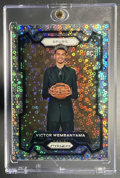 2023-24 Panini Prizm Victor Wembanyama #136 Prizms Fast Break RC