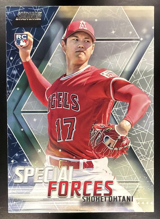 2018 Topps Stadium Club Shohei Ohtani #SF-SO Special Forces RC
