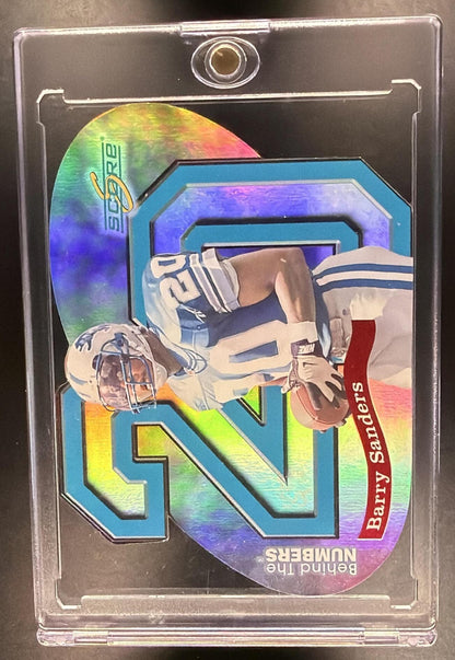 1999 Score Supplemental Barry Sanders #BN20 Behind the Numbers 535/1000