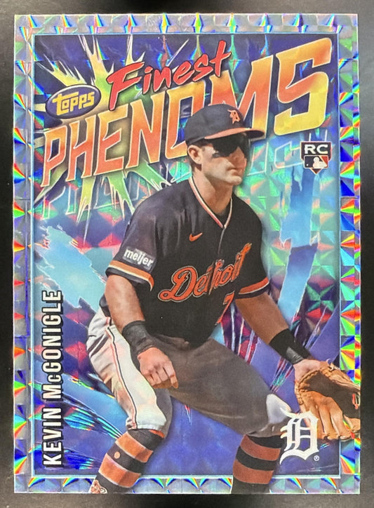 2026 Topps Finest Kevin McGonigle #FF-21 Phenoms Geometric Refractor RC