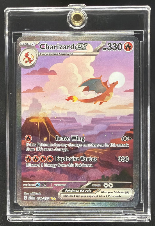2023 Pokemon SV 151 Charizard ex #199/165 Special Illustration Rare