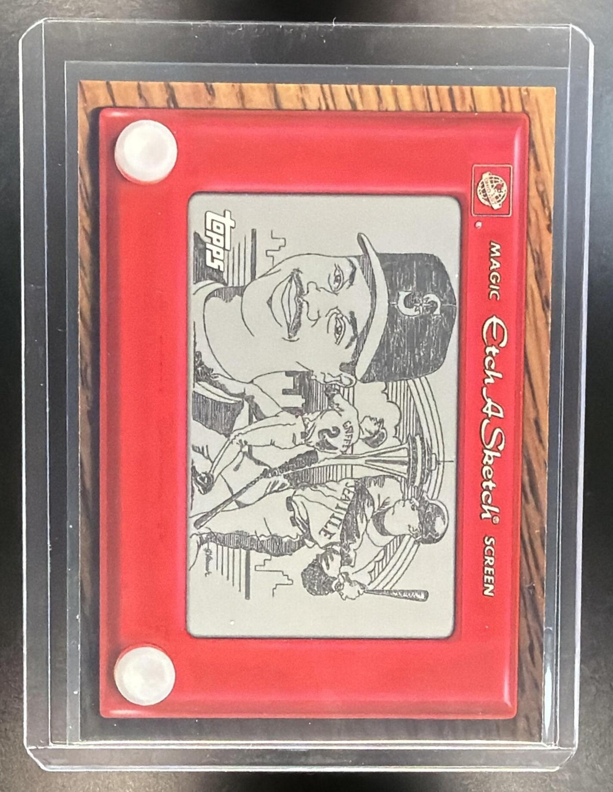 1998 Topps Etch A Sketch Ken Griffey jr #ES3 Insert Mariners