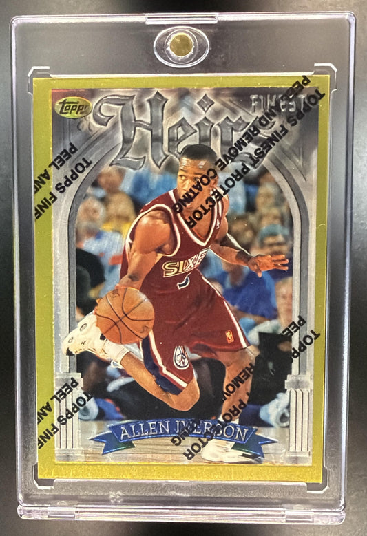 1996-97 Topps Finest Allen Iverson #280 Gold