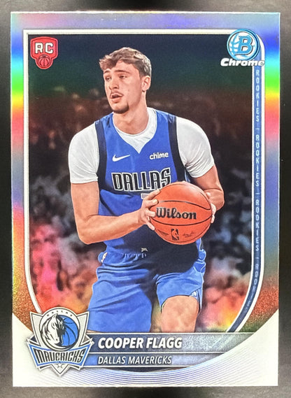 2025-26 Bowman Cooper Flagg #BRR-1 Chrome Red Rookie Variation SP RC