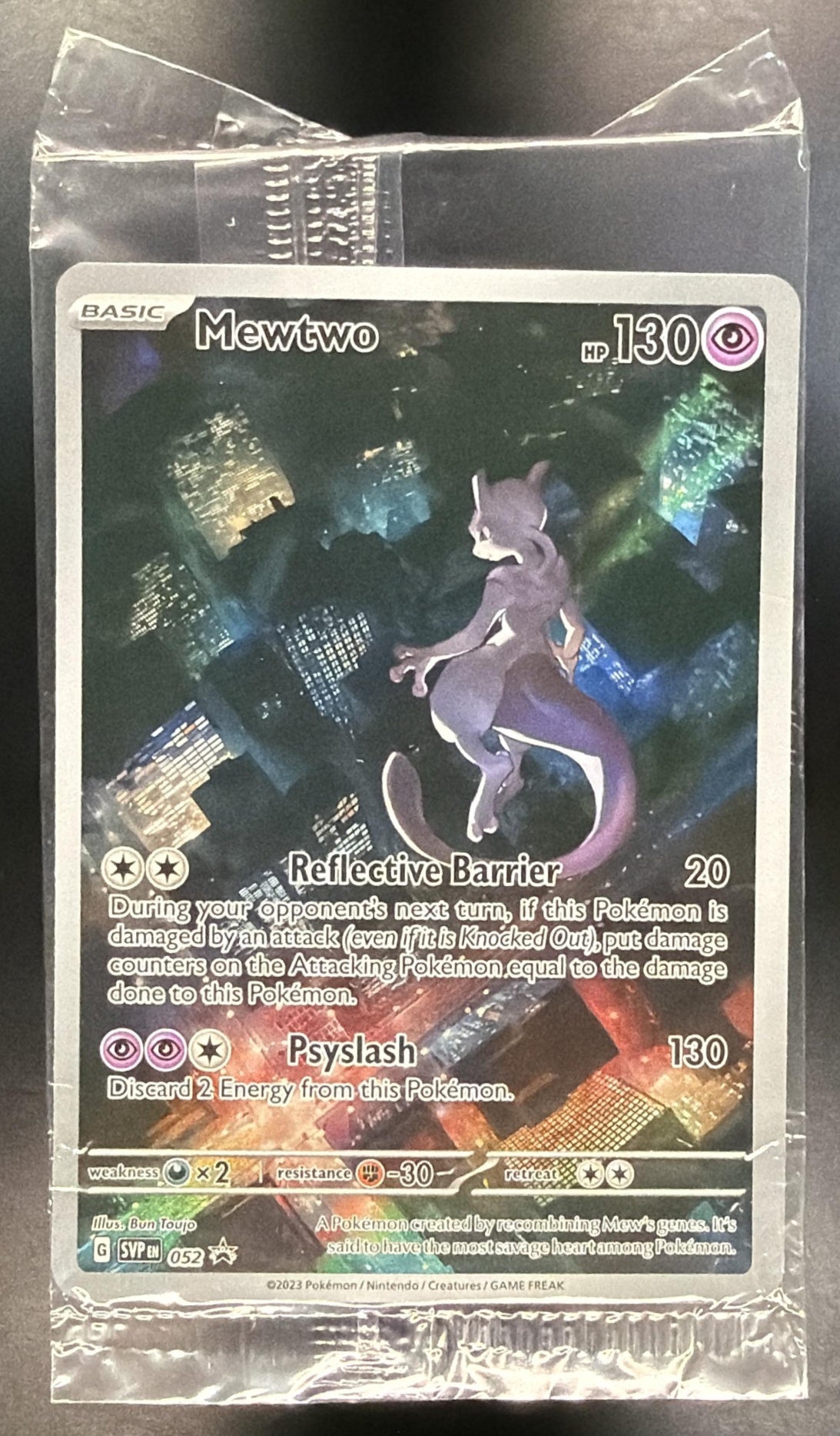 2023 Pokemon Scarlet & Violet Mewtwo 052 Sealed
