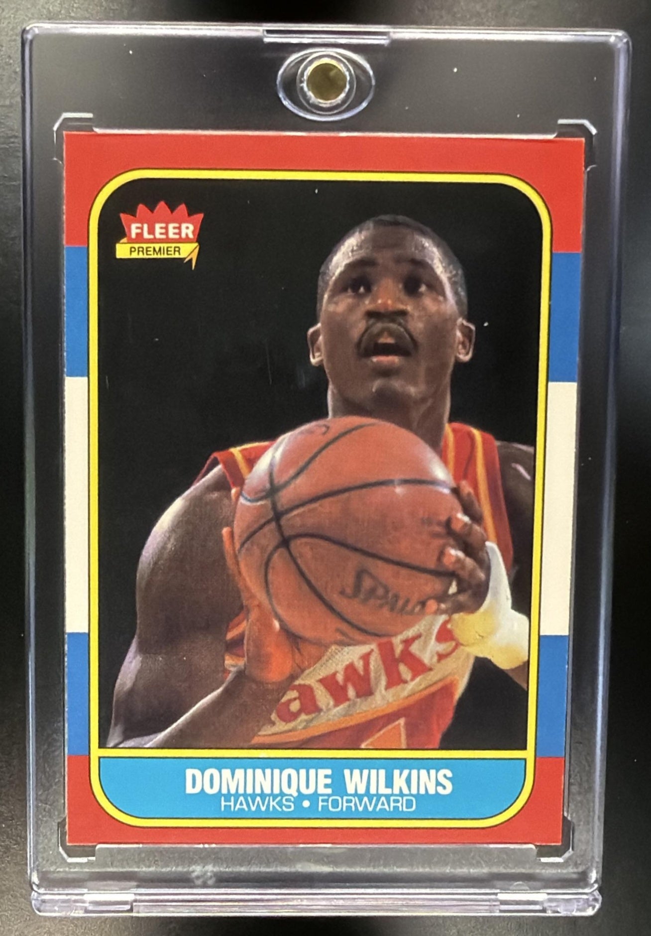 1986-87 Fleer Dominique Wilkins #121 RC