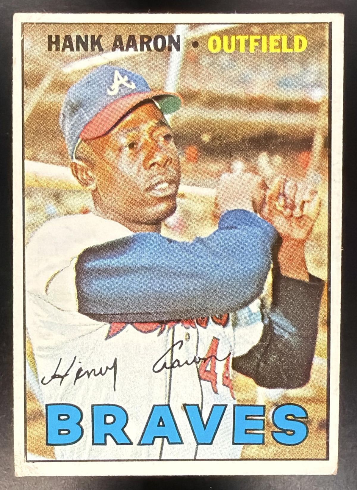 1967 Topps Hank Aaron #250