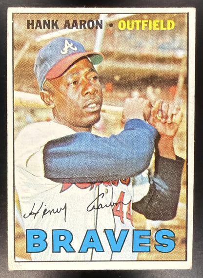 1967 Topps Hank Aaron #250