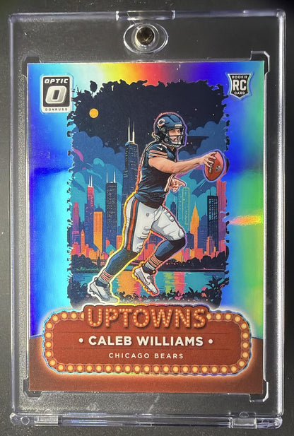 2024 Panini Donruss Optic Caleb Williams #1 Uptown RC SSP